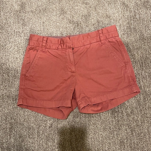 J.Crew Shorts-Burnt Red - Picture 1 of 2